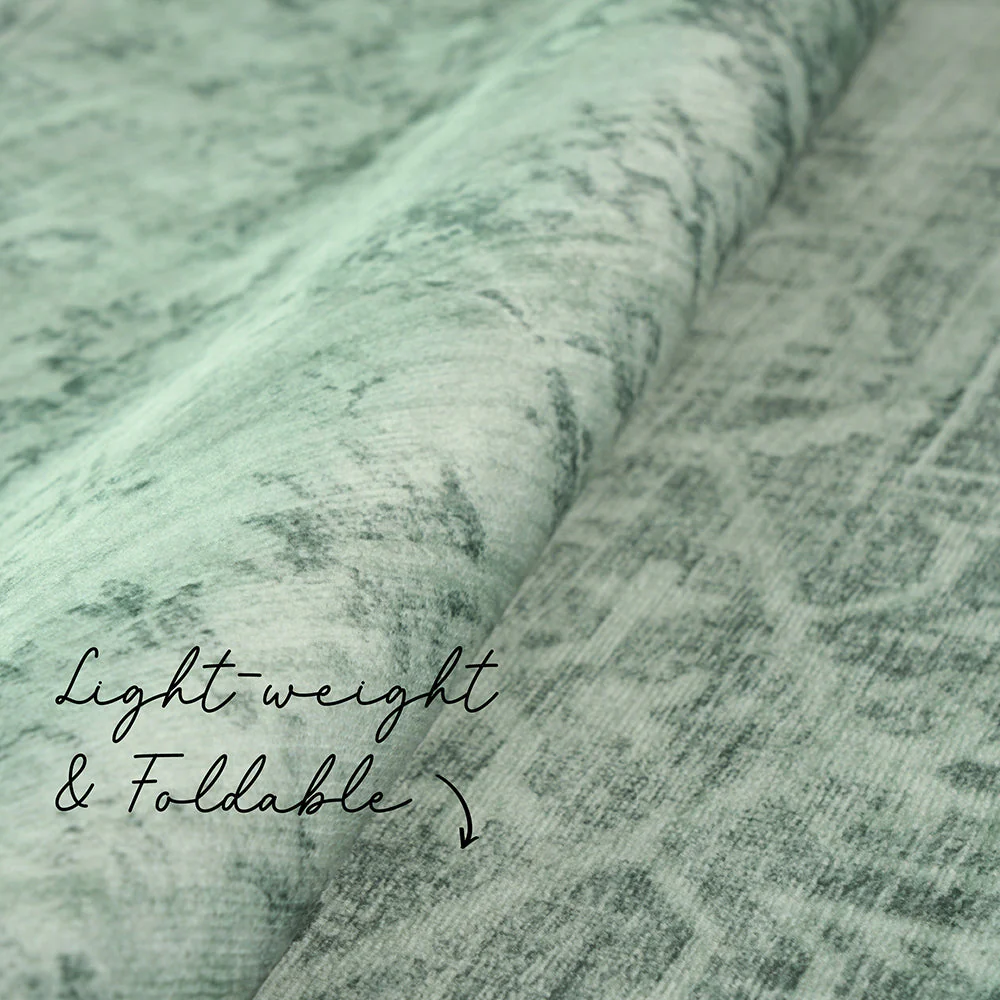 Gemstone Emerald Green Rug - Image 7