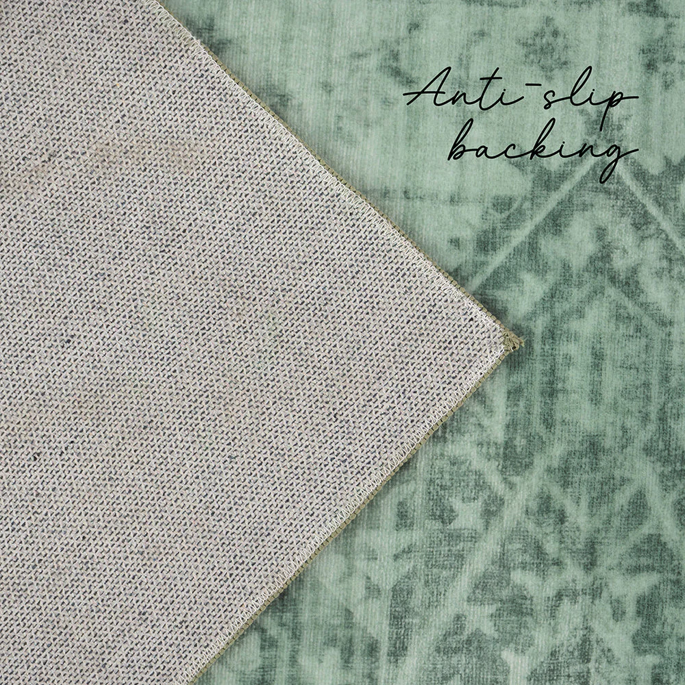 Gemstone Emerald Green Rug - Image 9