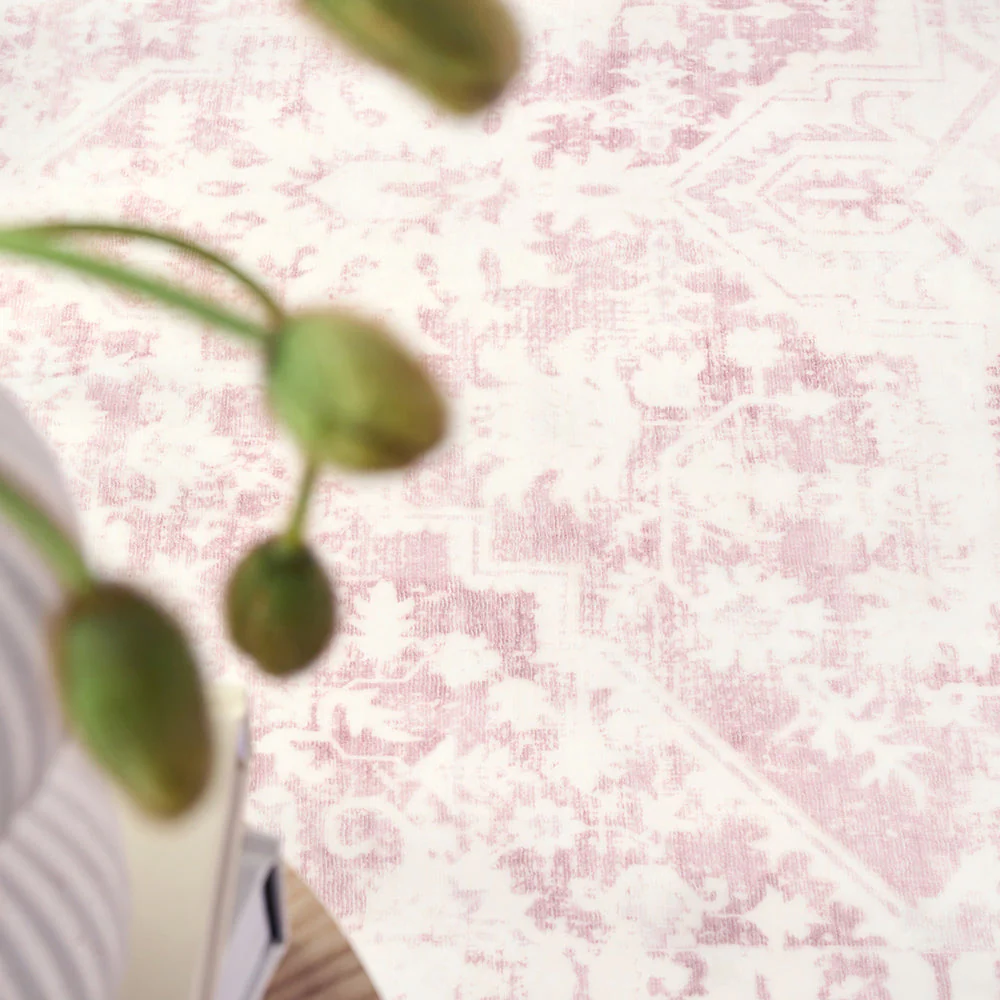 Gemstone Rose Quartz Rug - Image 4