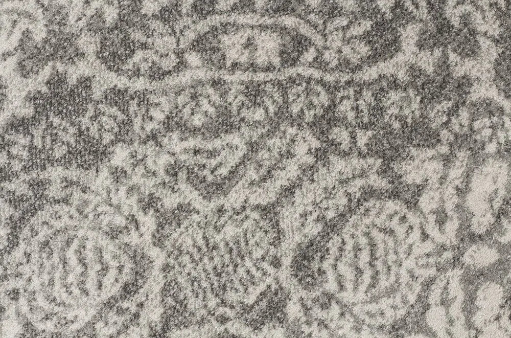 Gwyneth Stunning Transitional Silver Round Rug - Image 5
