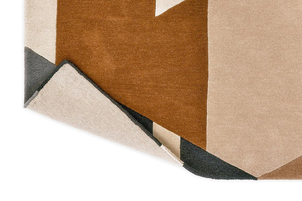 Harlequin Rugs Popova Caramel Slate Shell 143101 - Image 6