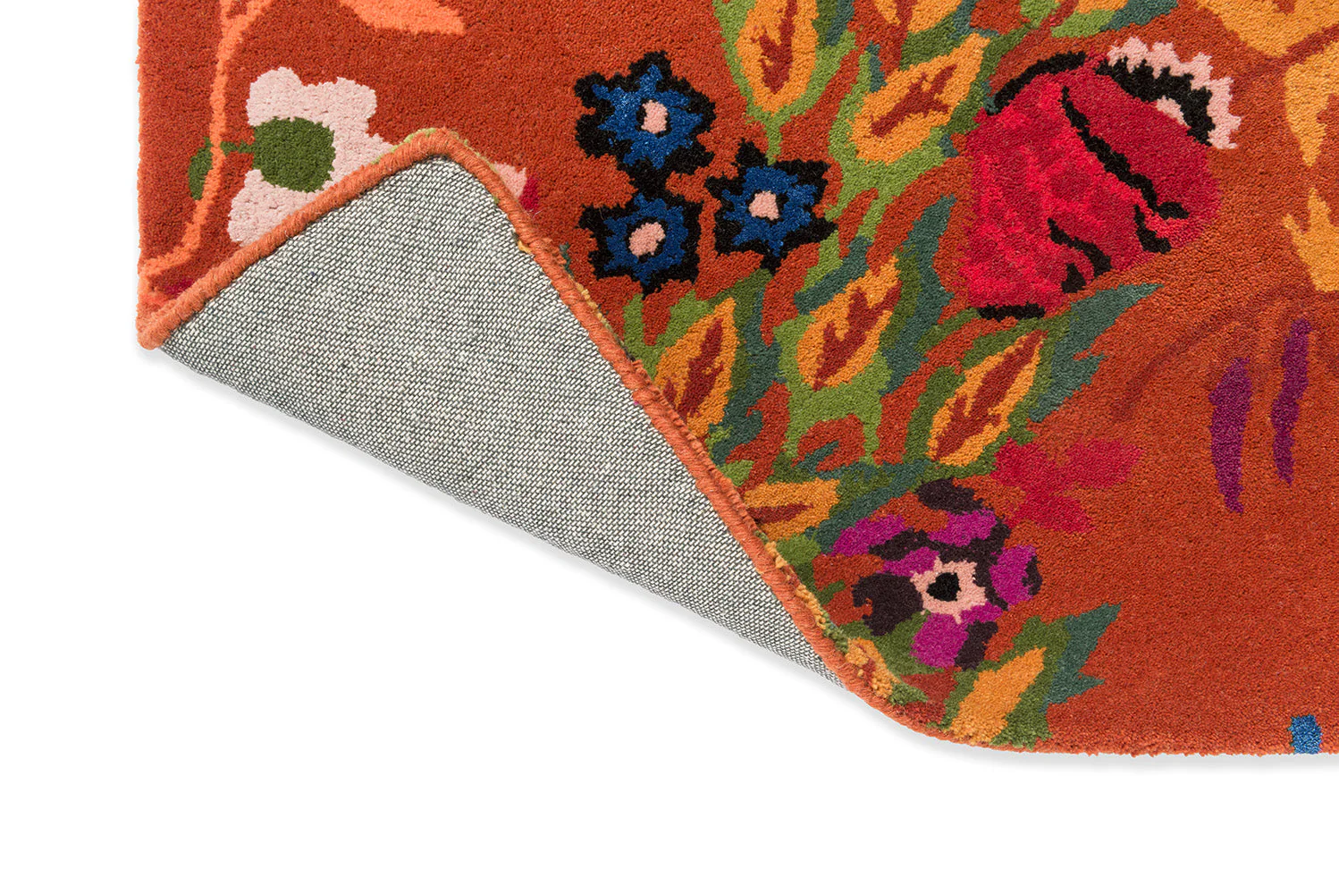 Sophie Robinson x Harlequin Wonderland Floral Amber/Lapis 144713 Rug - Image 10