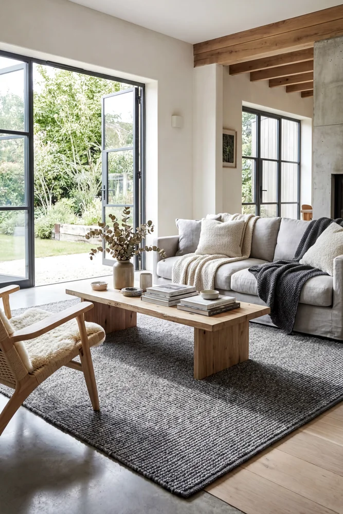Harlow Ariel Graphite Rug - Image 2