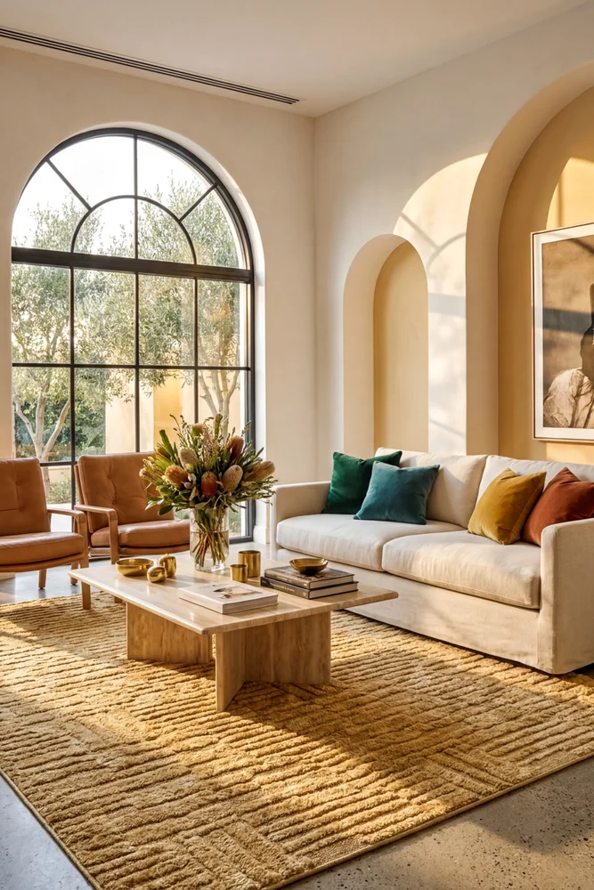 Haven Aliya Gold Rug - Image 2