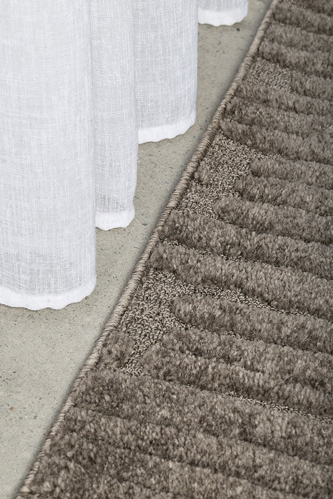 Haven Aliya Mocha Runner Rug - Image 3