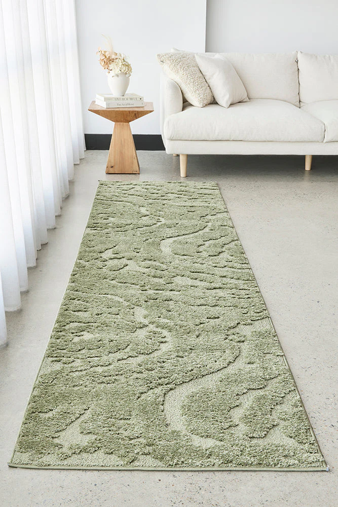 Haven Nyla Green Runner Rug - Image 2