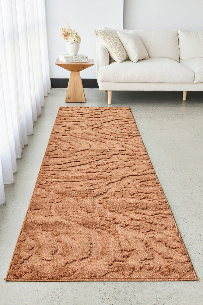 Haven Nyla Rust Runner Rug - Image 2