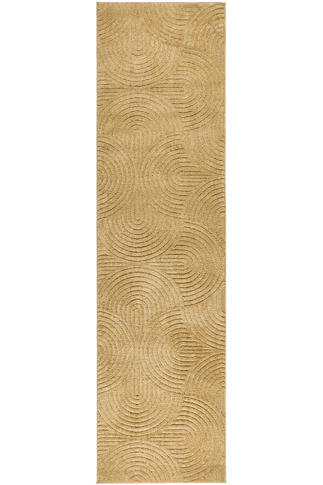 Haven Zina Gold Runner Rug - Image 3