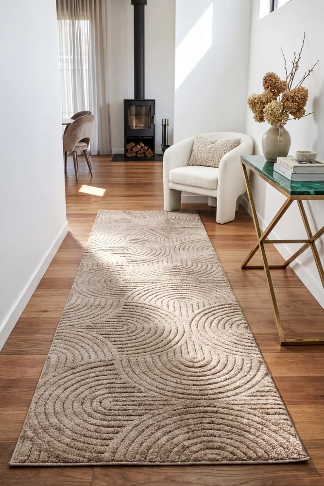Haven Zina Latte Runner Rug