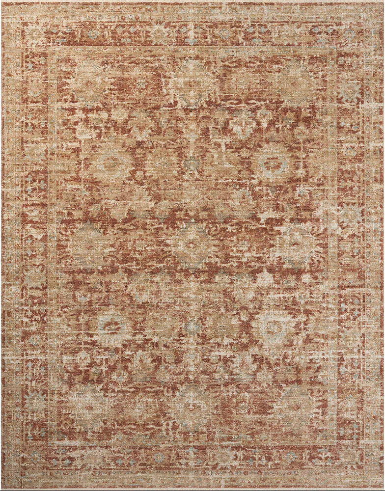 Heritage 03 Brick Rug