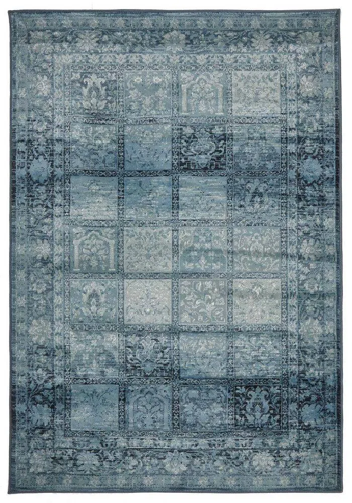 Heritage Paradise Navy Rug