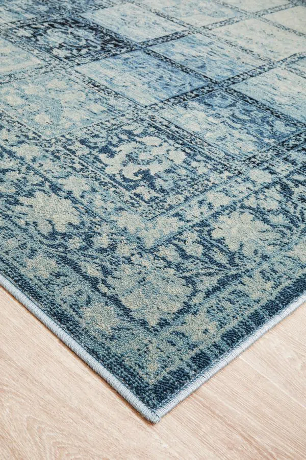 Heritage Paradise Navy Rug - Image 6