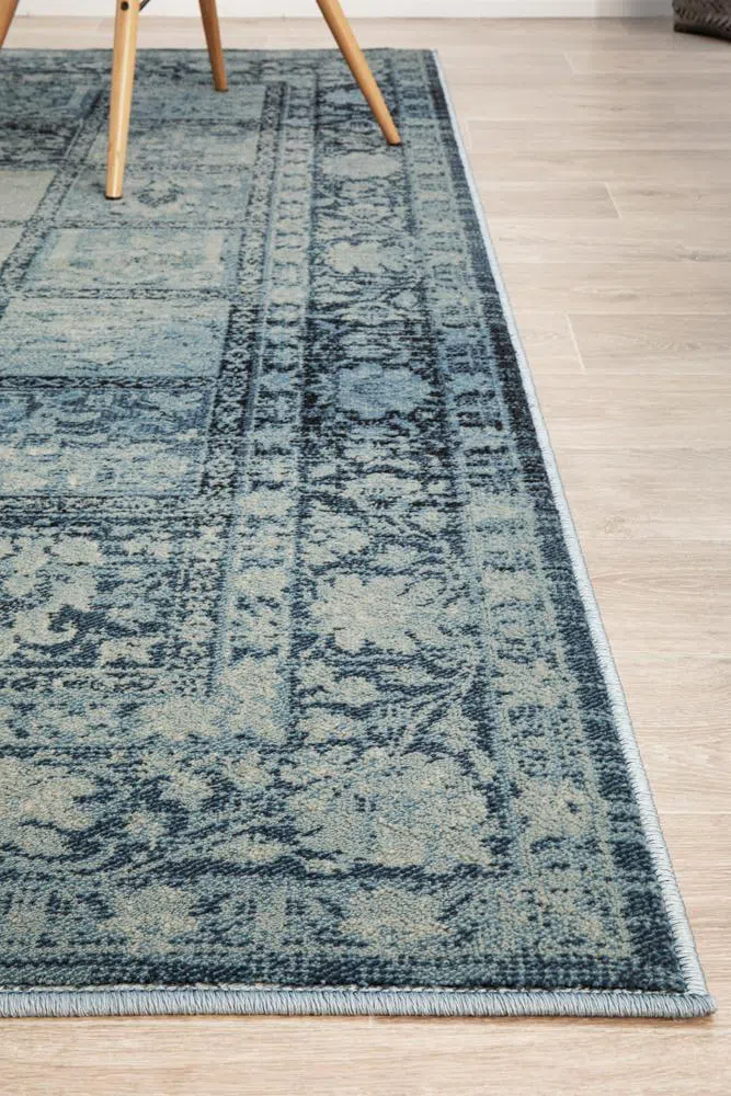 Heritage Paradise Navy Rug - Image 7