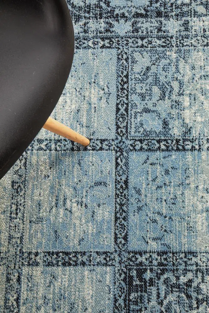 Heritage Paradise Navy Rug - Image 9