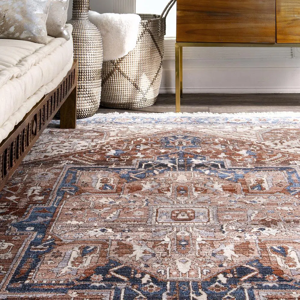 Heriz Hazelnut Traditional Rug - Image 3