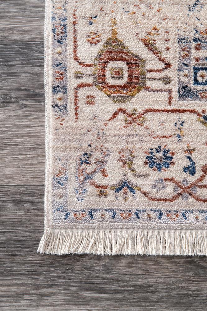 Heriz Ivory Traditional Rug - Image 5