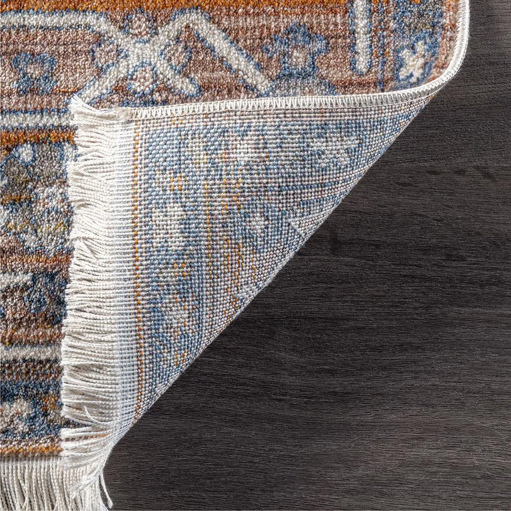 Heriz Rust Traditional Rug - Image 4