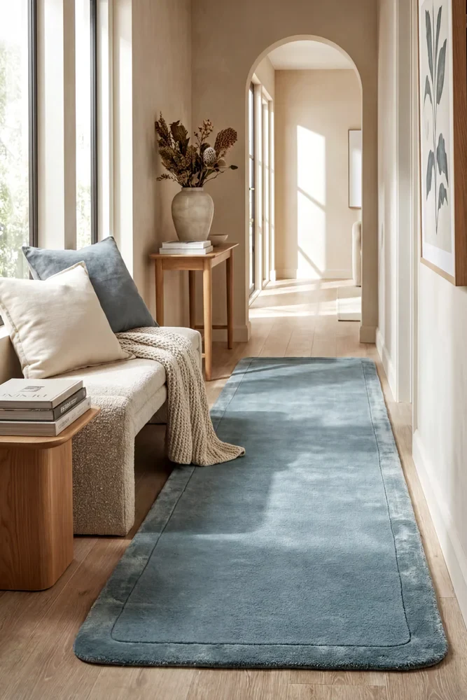 Hugo Blue Runner Rug