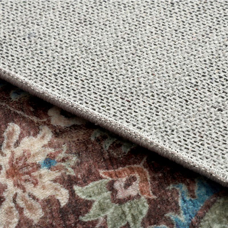 Imna Red Machine Washable Rug - Image 6