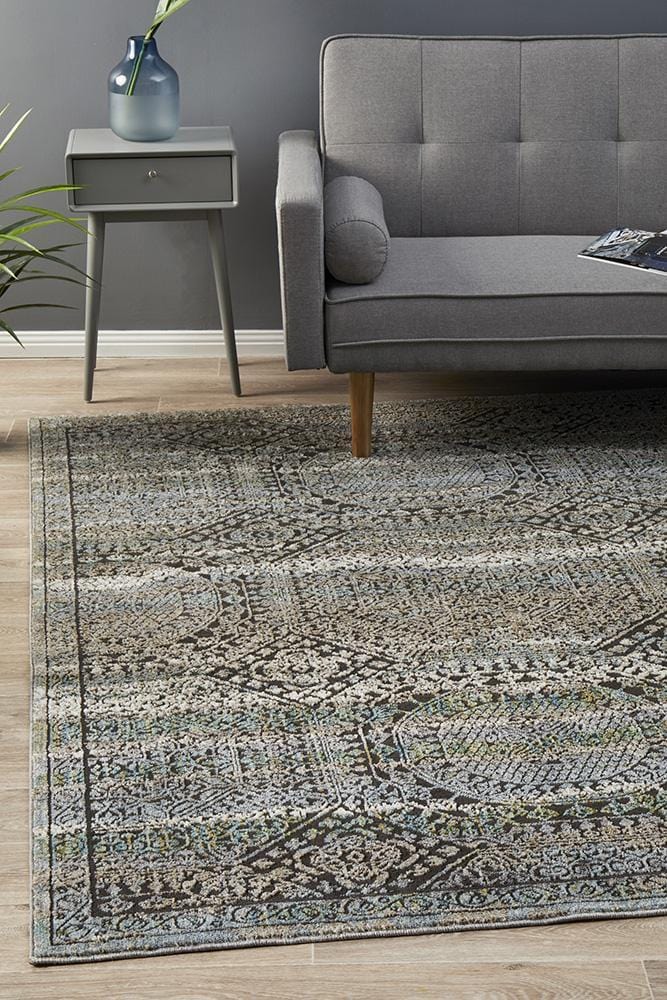 Jezebel Fluid Morrow Modern Blue Rug - Image 3
