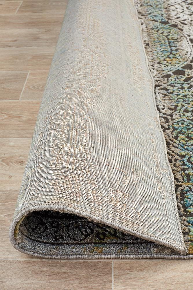 Jezebel Fluid Morrow Modern Blue Rug - Image 8