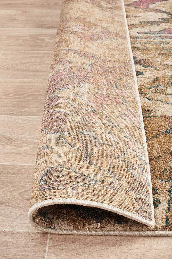 Kaitlin Soft Pink and Beige Rug - Image 8