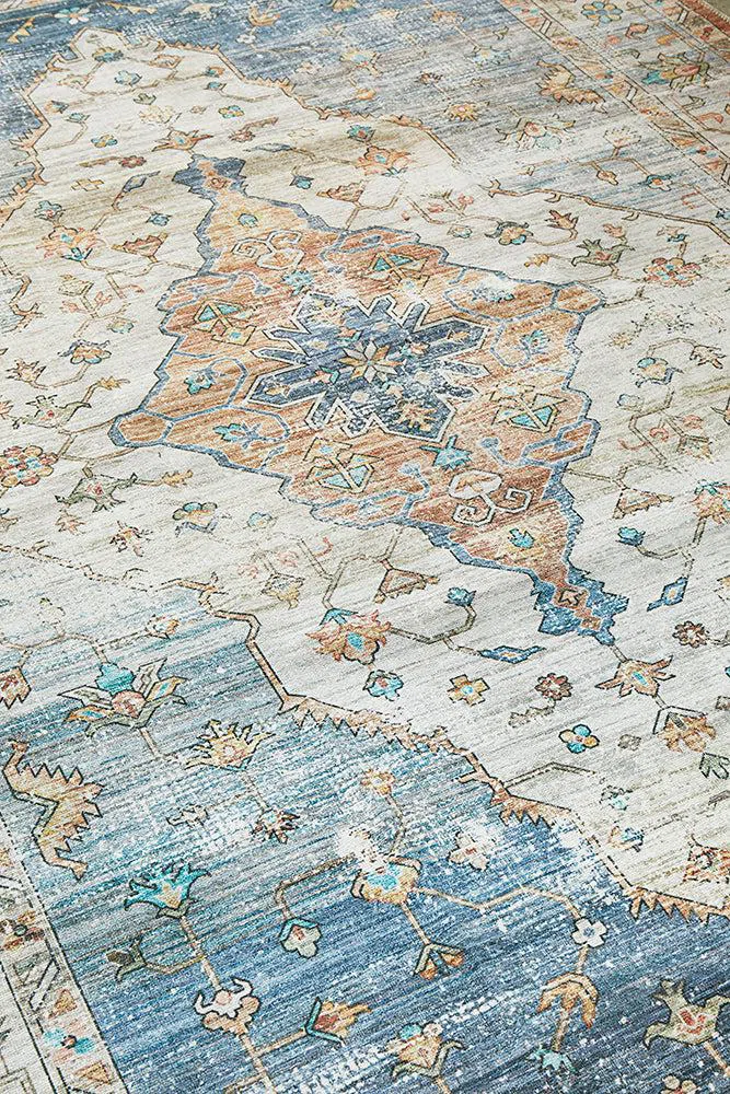 Kindred Blair Blue Washbale Rug - Image 5