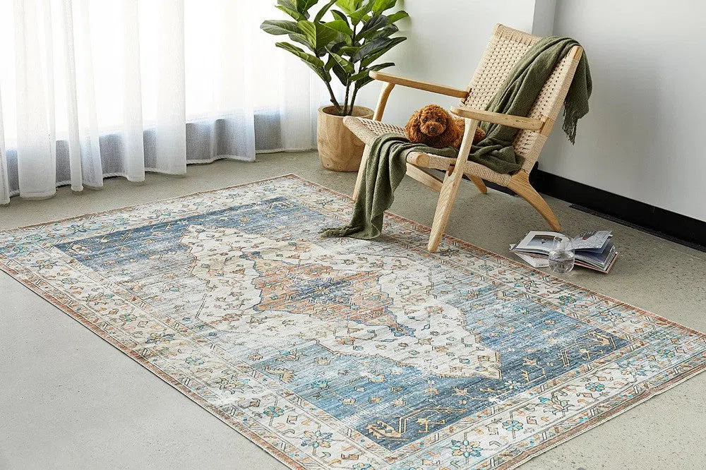 Kindred Blair Blue Washbale Rug - Image 8