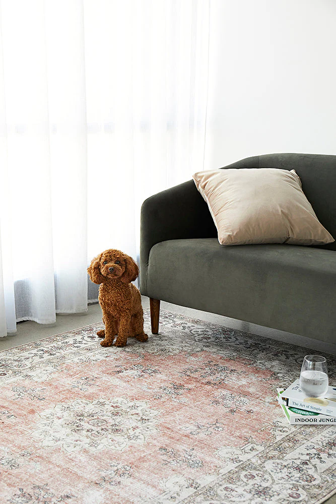 Kindred Coco Peach Washable Rug - Image 3