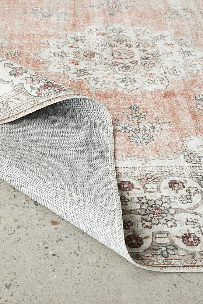 Kindred Coco Peach Washable Rug - Image 7
