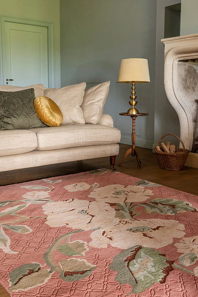 Laura Ashley Aylworth Trail Terracotta Orange 078603 Rug - Image 4