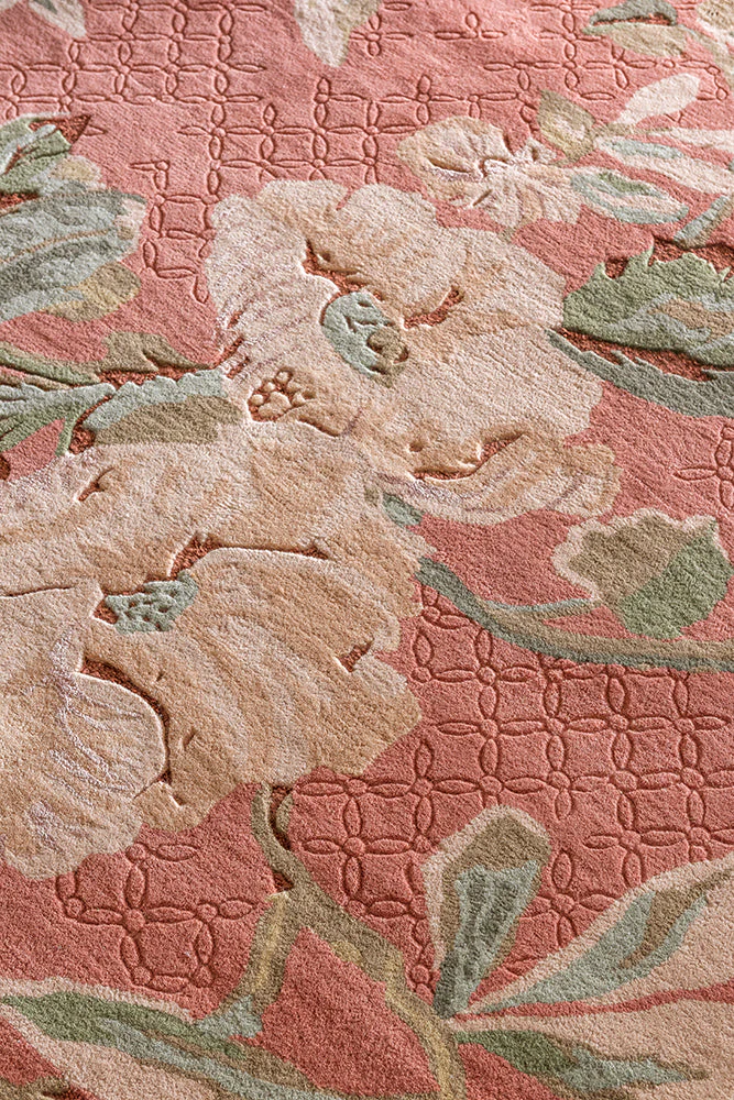 Laura Ashley Aylworth Trail Terracotta Orange 078603 Rug - Image 5