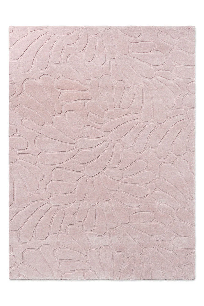 Laura Ashley Coleby Petals Chalk Pink 078802 Rug