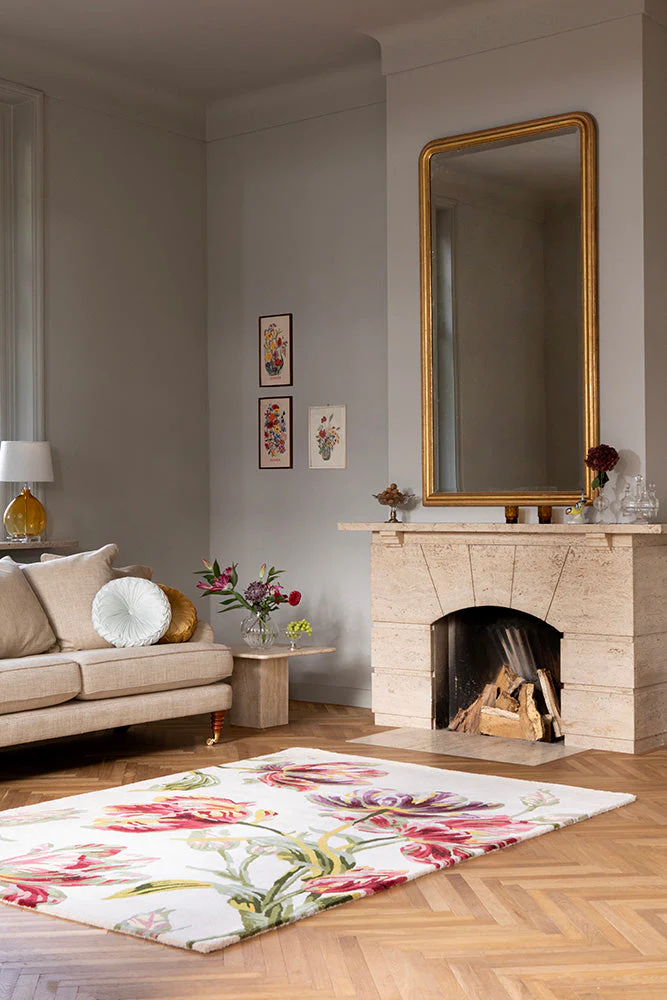 Laura Ashley Gosford Cranberry 081300 Rug - Image 2
