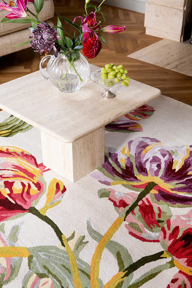 Laura Ashley Gosford Cranberry 081300 Rug - Image 3