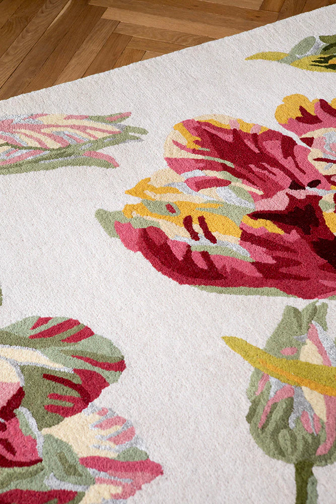 Laura Ashley Gosford Cranberry 081300 Rug - Image 4