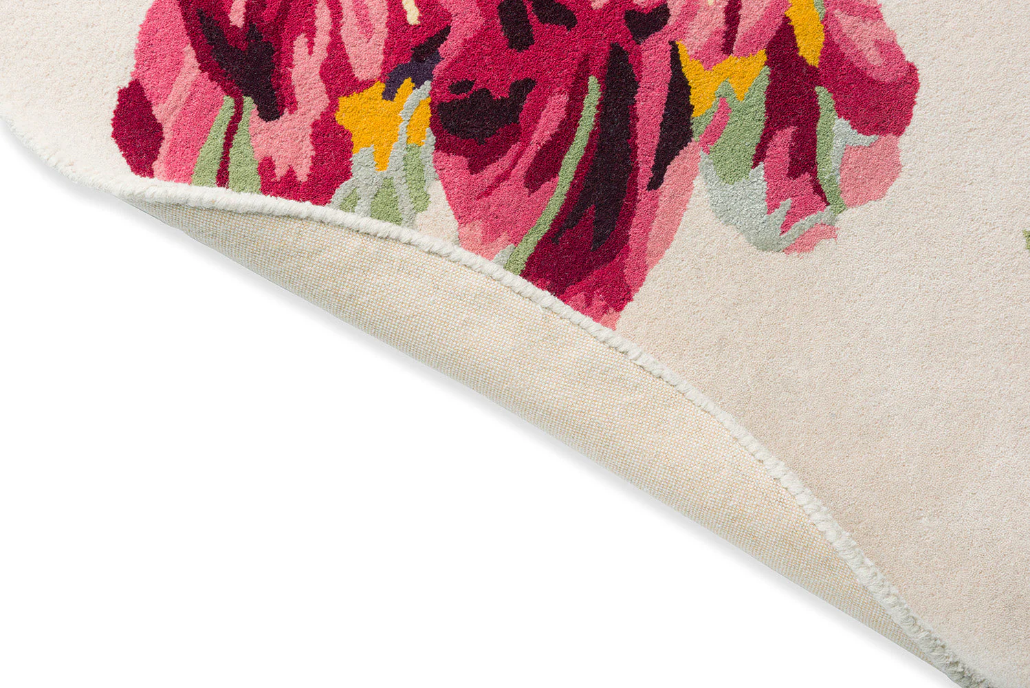 Laura Ashley Gosford Cranberry 081300 Round Rug - Image 4