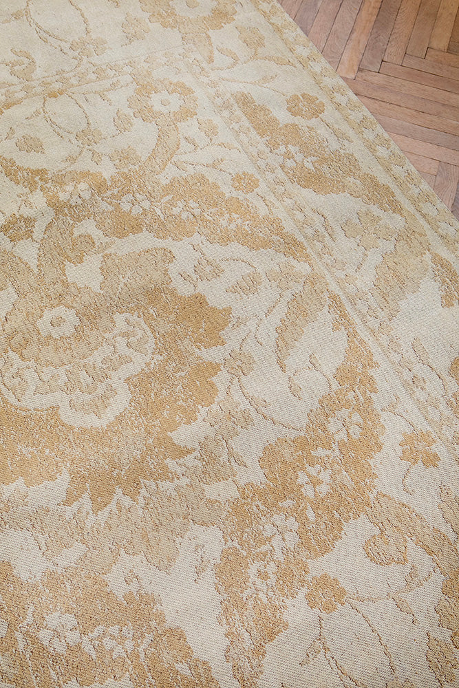 Laura Ashley Newborough Pale Gold 081606 Rug - Image 3