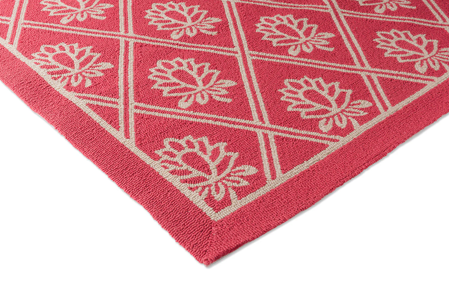 Laura Ashley Porchester Poppy Red Outdoor 480200 Rug - Image 5