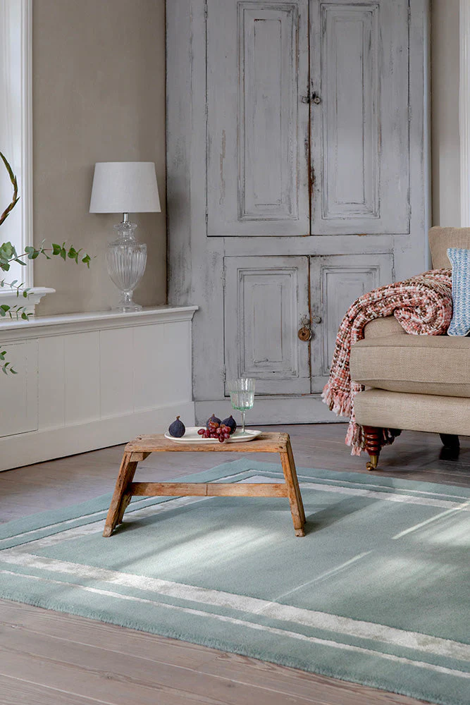 Laura Ashley Redbrook Duck Egg 081807 Rug - Image 2