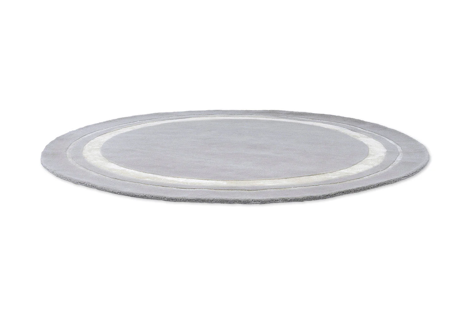 Laura Ashley Redbrook Silver 081804 Round Rug - Image 2