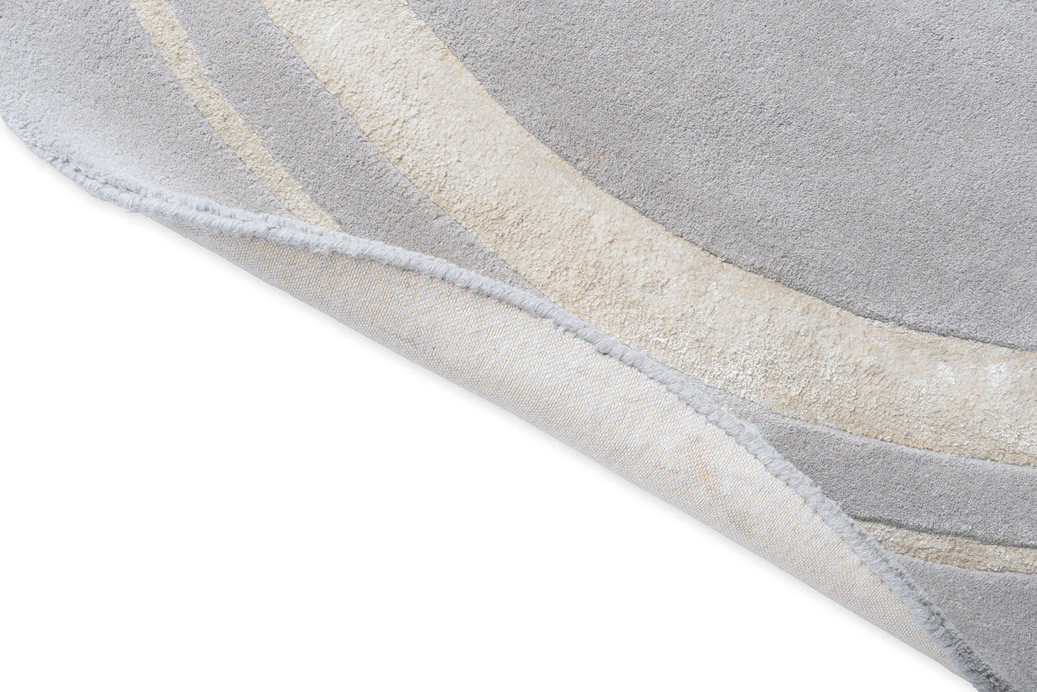 Laura Ashley Redbrook Silver 081804 Round Rug - Image 4