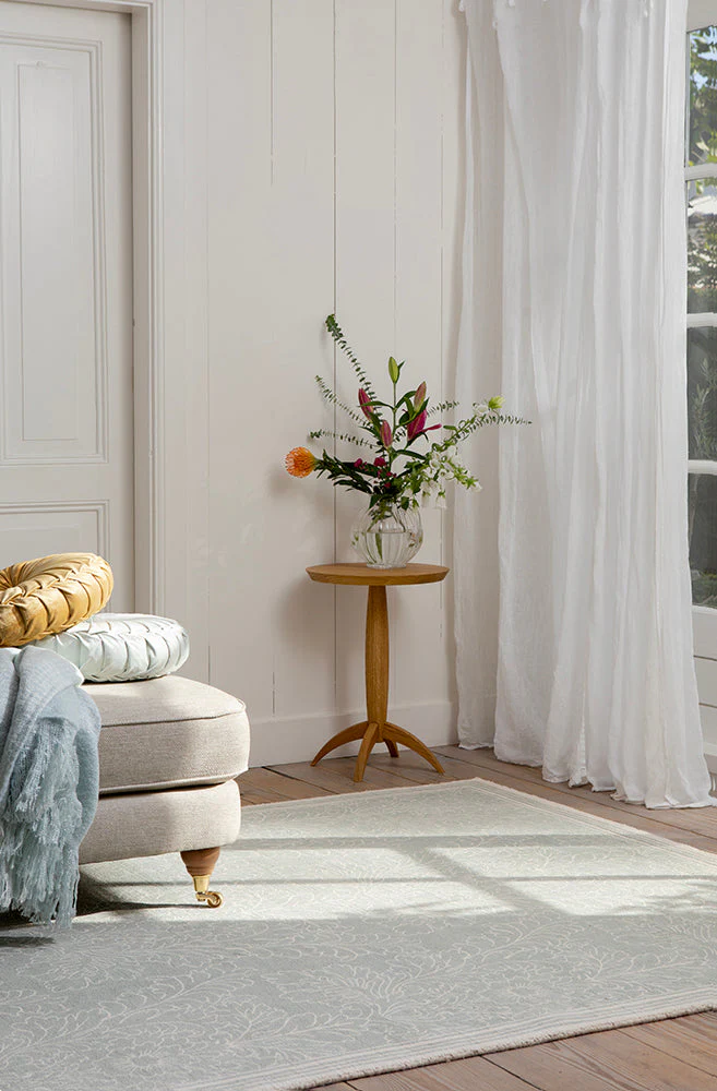 Laura Ashley Silchester Pale Sage 081107 Rug - Image 2