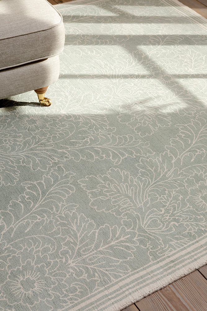 Laura Ashley Silchester Pale Sage 081107 Rug - Image 4