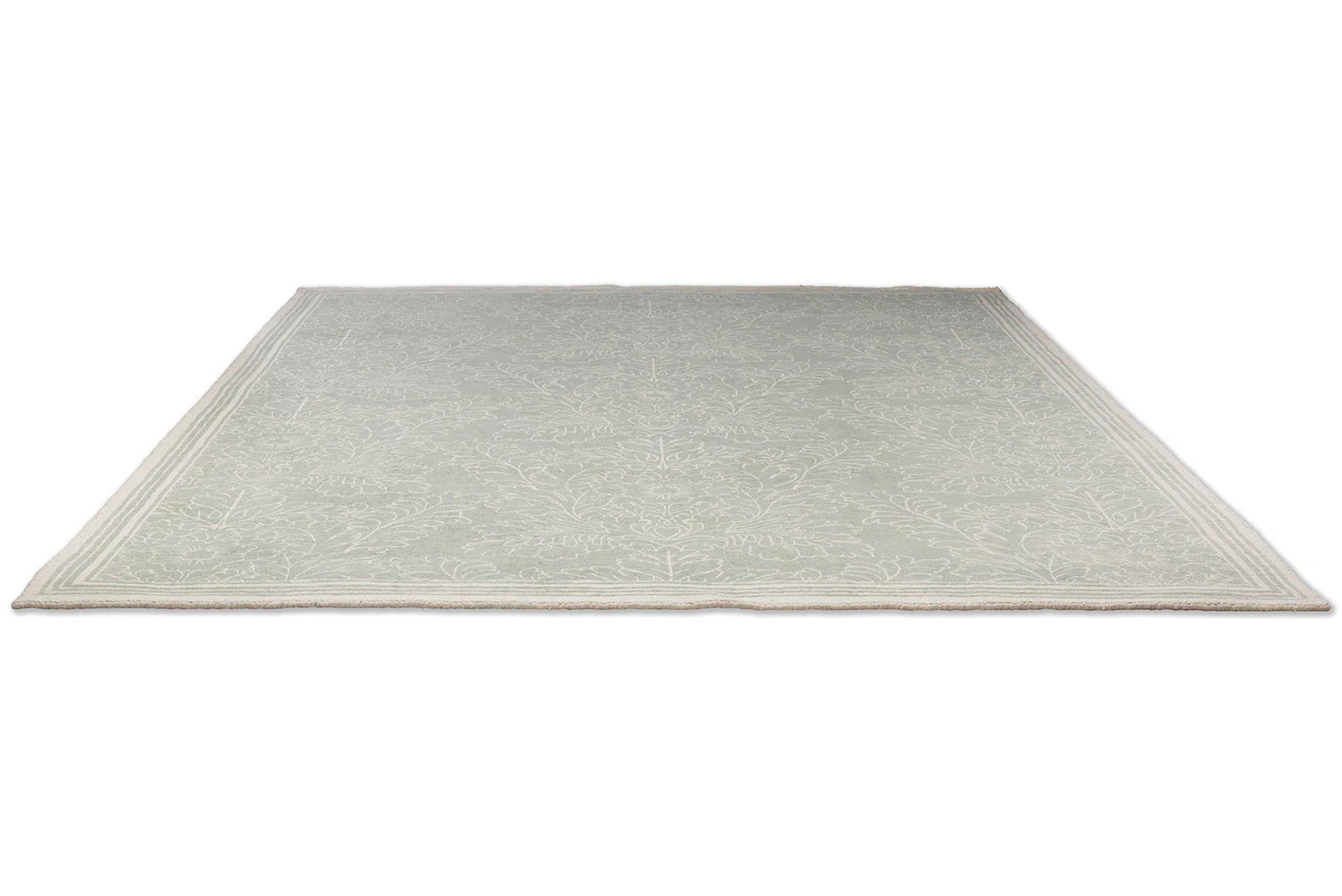 Laura Ashley Silchester Pale Sage 081107 Rug - Image 5
