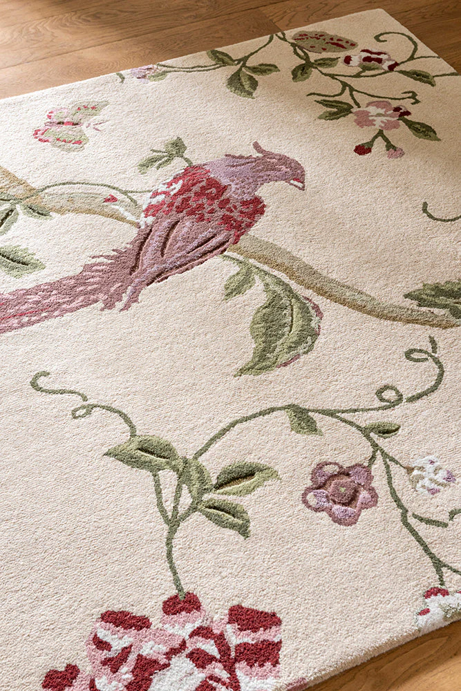 Laura Ashley Summer Palace Cranberry Grape 081200 Rug - Image 5