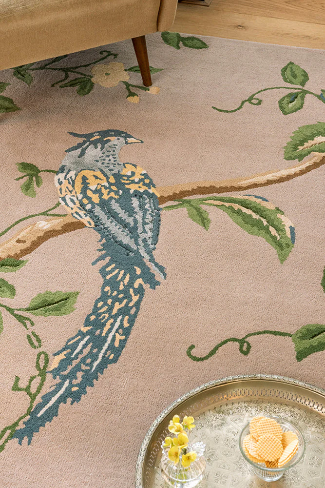 Laura Ashley Summer Palace Truffle Seaspray 081201 Rug - Image 3