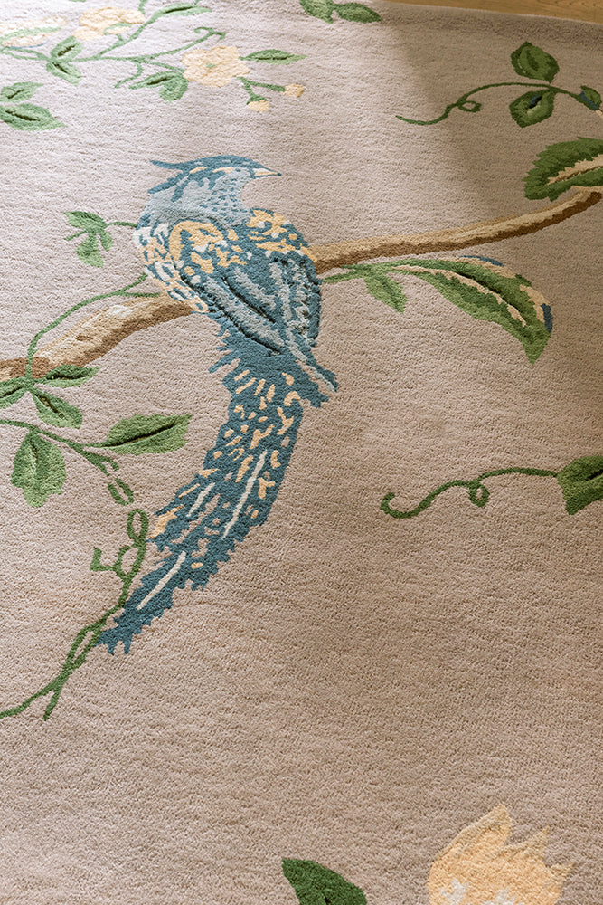 Laura Ashley Summer Palace Truffle Seaspray 081201 Rug - Image 4