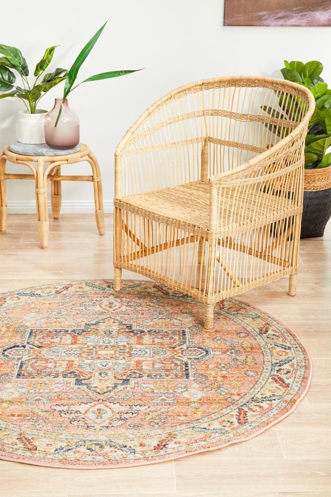 Legacy 850 Salmon Round Rug - Image 5
