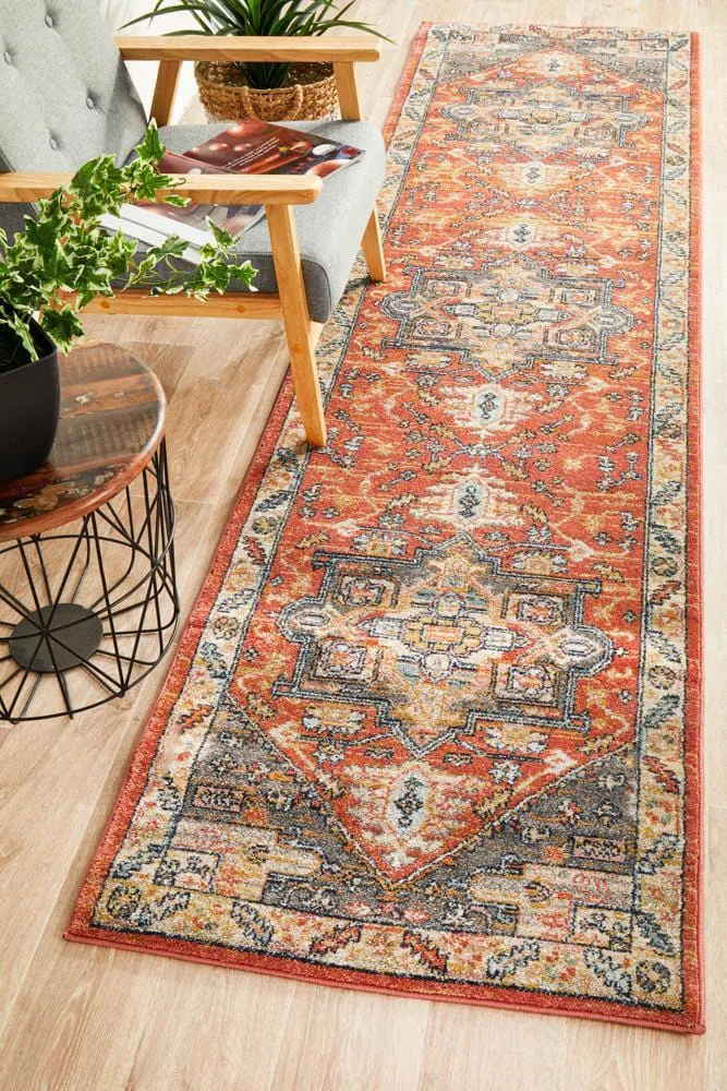 Legacy 850 Terracotta Runner Rug - Image 3